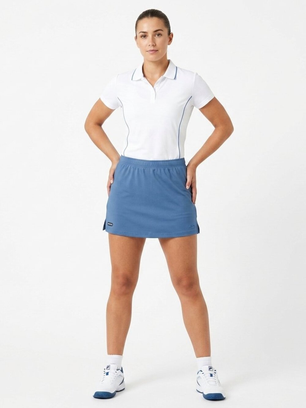 Fila "Pianella" Unlined Pull On Tennis/Golf Athlietic Skirt NEW- Sz. Lrg - Picture 2 of 9